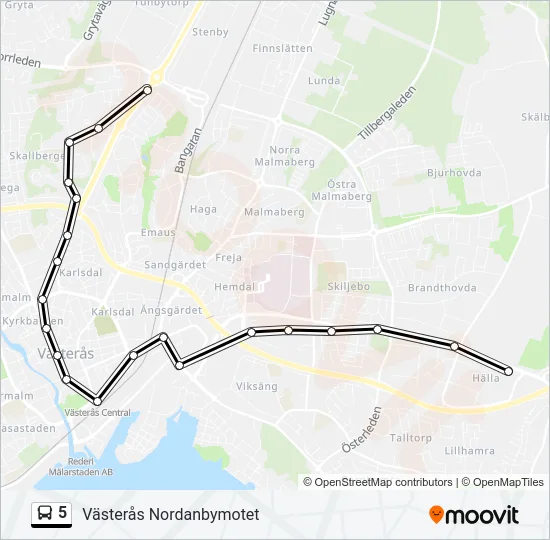 5  Line Map