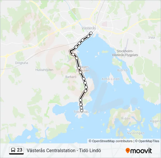 23  Line Map