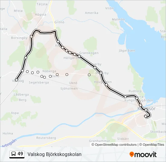 49  Line Map