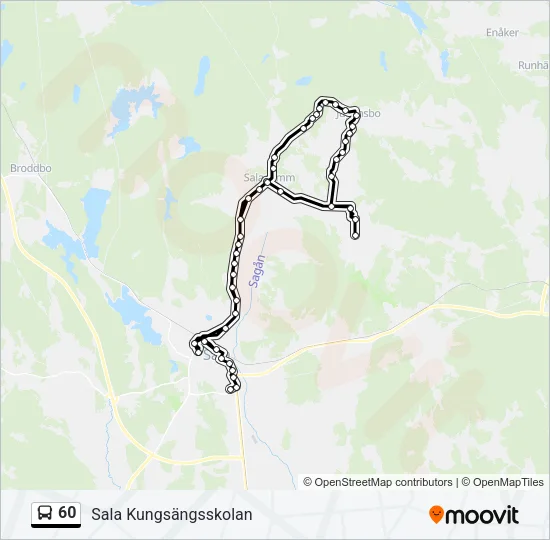 60  Line Map