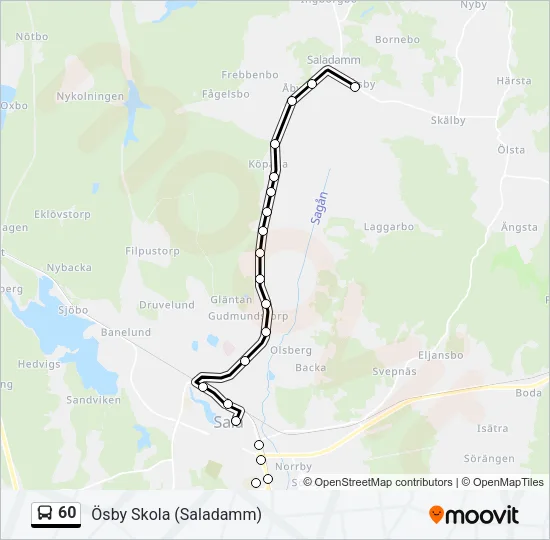 60  Line Map