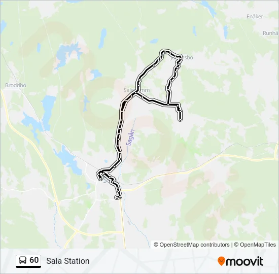 60  Line Map