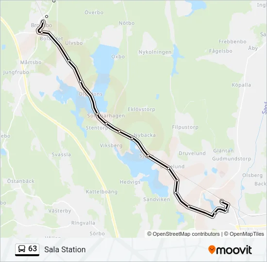 63  Line Map