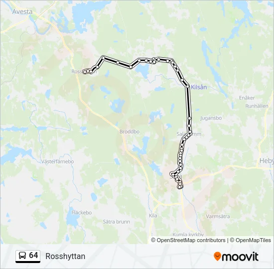 64  Line Map