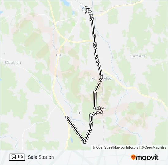 65  Line Map