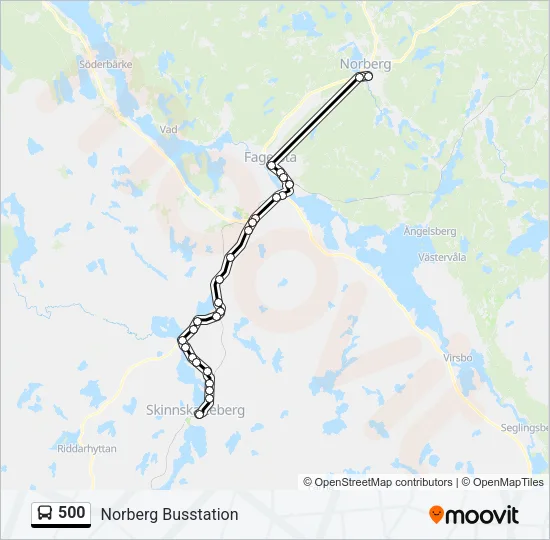 500  Line Map