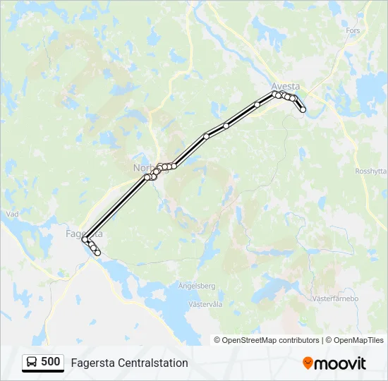 500  Line Map