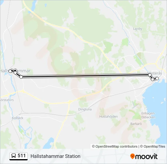 511  Line Map