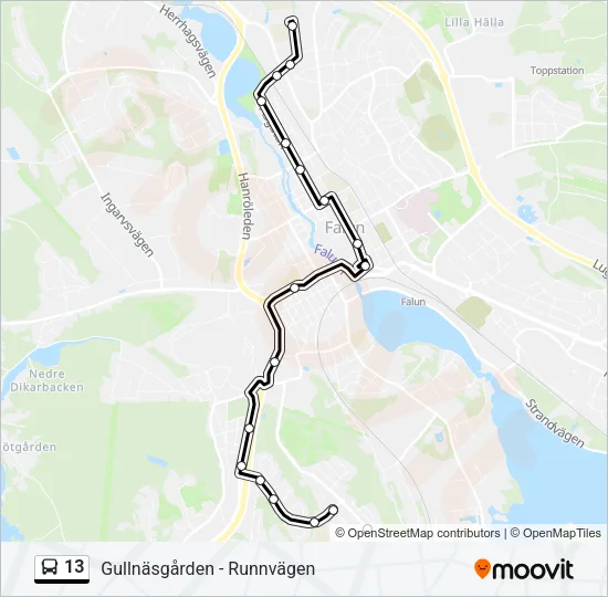 13  Line Map