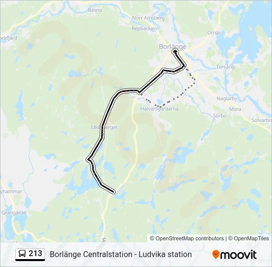 213  Line Map