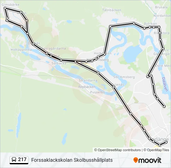 217  Line Map