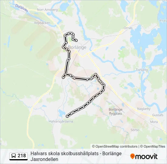 218  Line Map