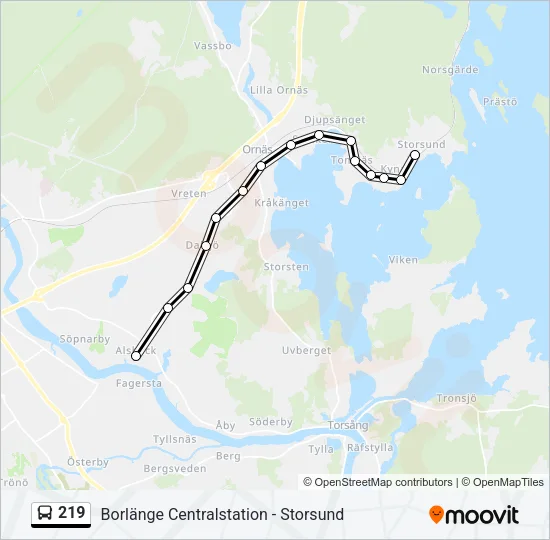 219  Line Map