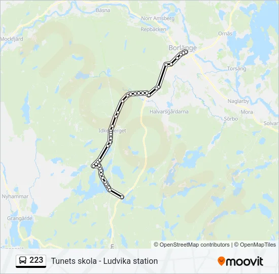 223  Line Map