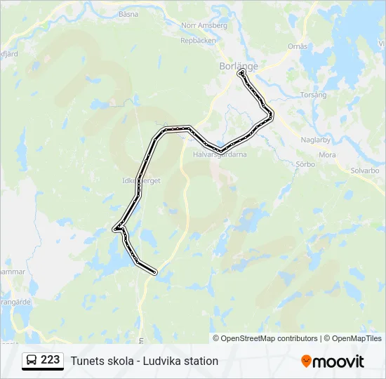 223  Line Map