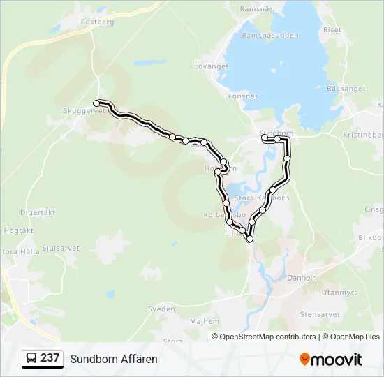 237  Line Map