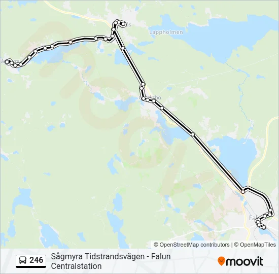 246  Line Map