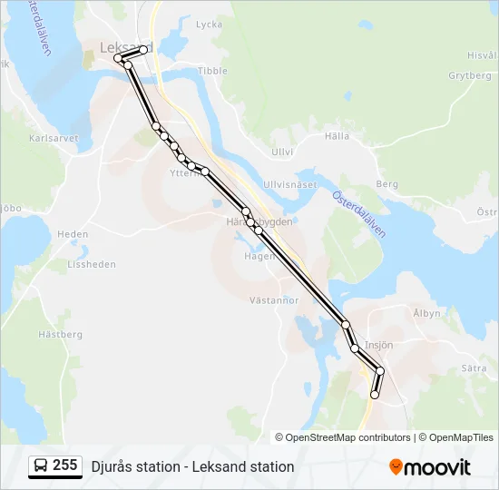 255  Line Map
