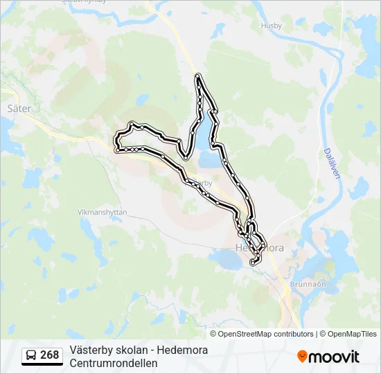 268  Line Map