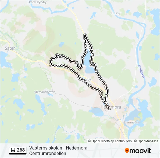 268  Line Map