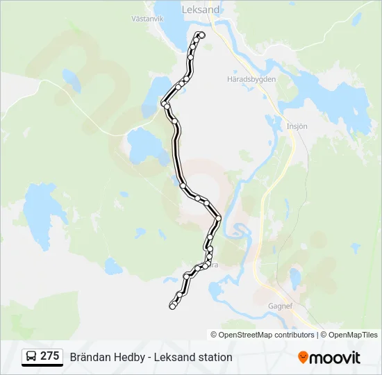 275  Line Map