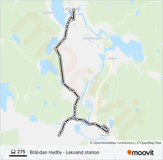 275  Line Map