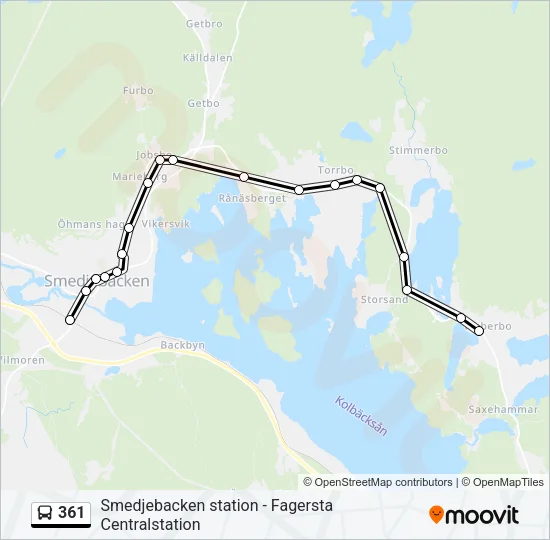 361  Line Map