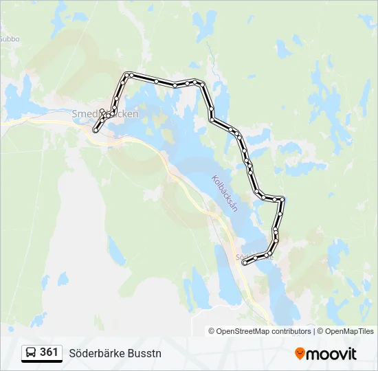 361  Line Map