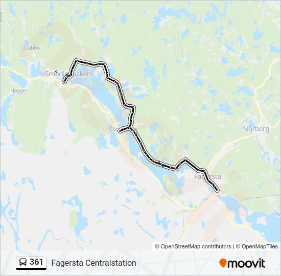 361  Line Map