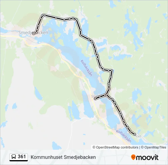361  Line Map