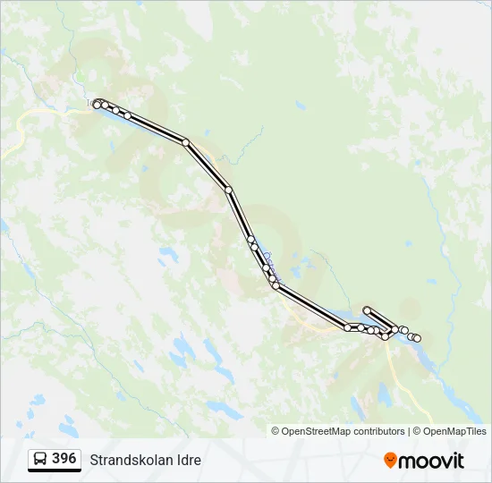 396 Bus Line Map