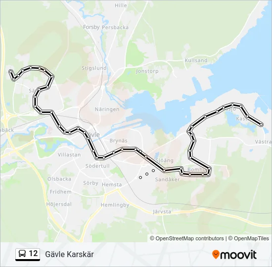 12  Line Map