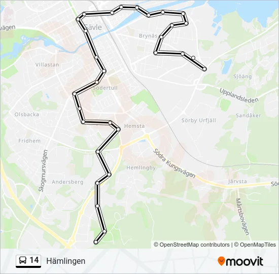 14  Line Map