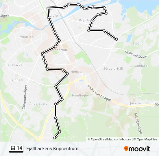14  Line Map