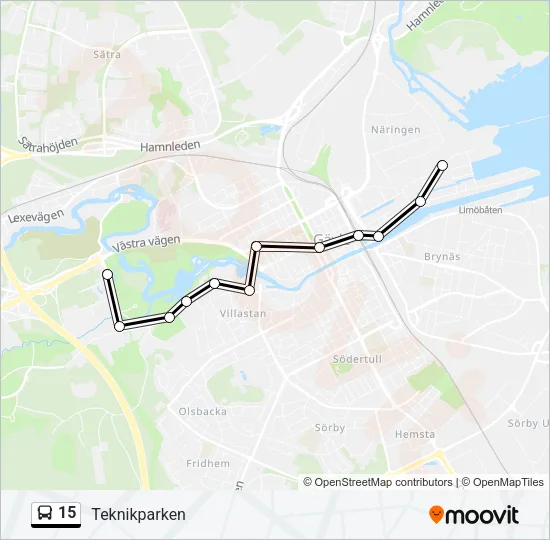 15  Line Map