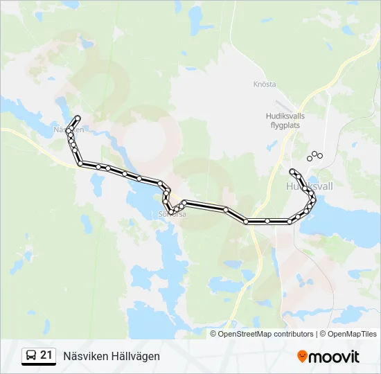 21  Line Map