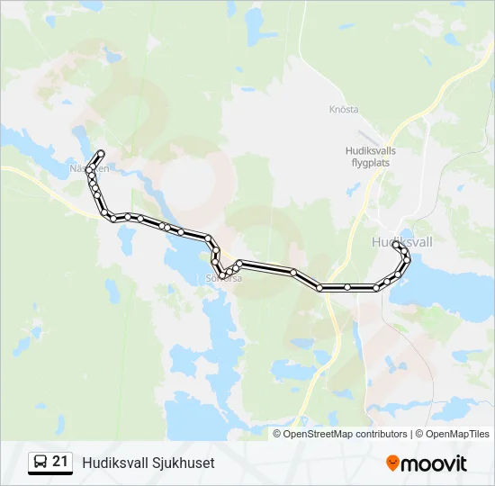 21  Line Map