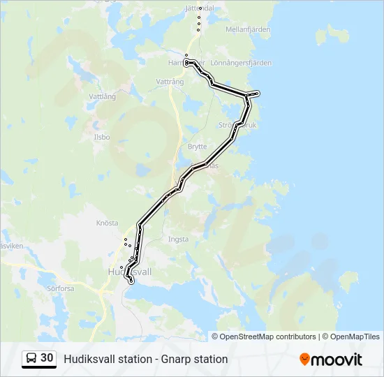 30  Line Map