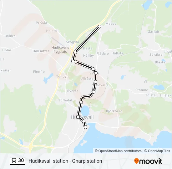 30  Line Map