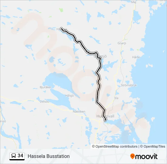 34  Line Map