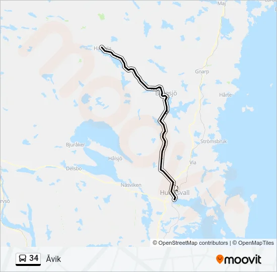 34  Line Map