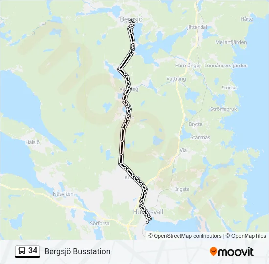 34  Line Map