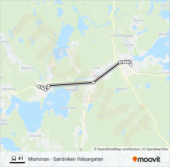 41  Line Map