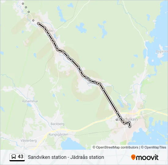 43  Line Map