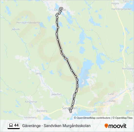 44  Line Map