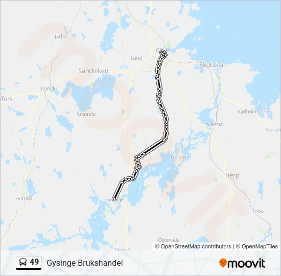 49  Line Map