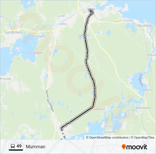 49  Line Map