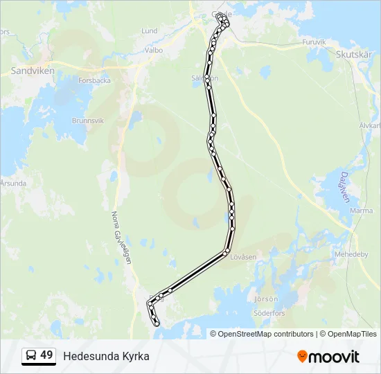 49  Line Map