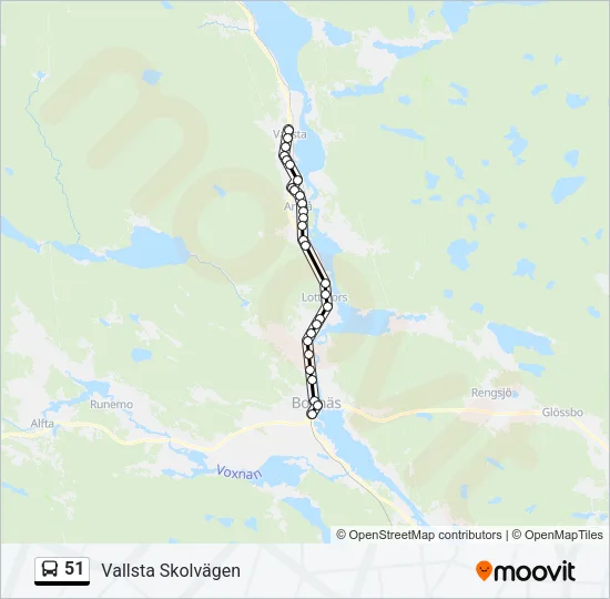51  Line Map