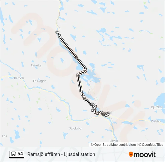 54  Line Map